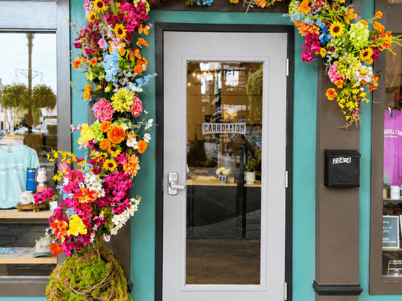 Storefront Display for Carrollton City May Fest 2026