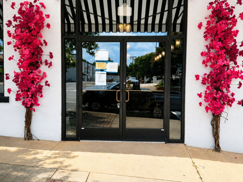 Commercial Floral Display