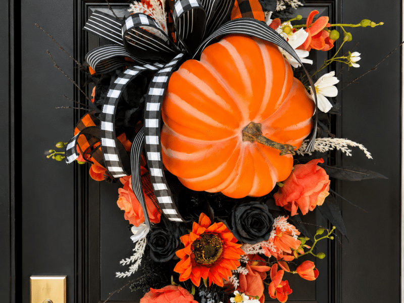 Custom Halloween Wreath