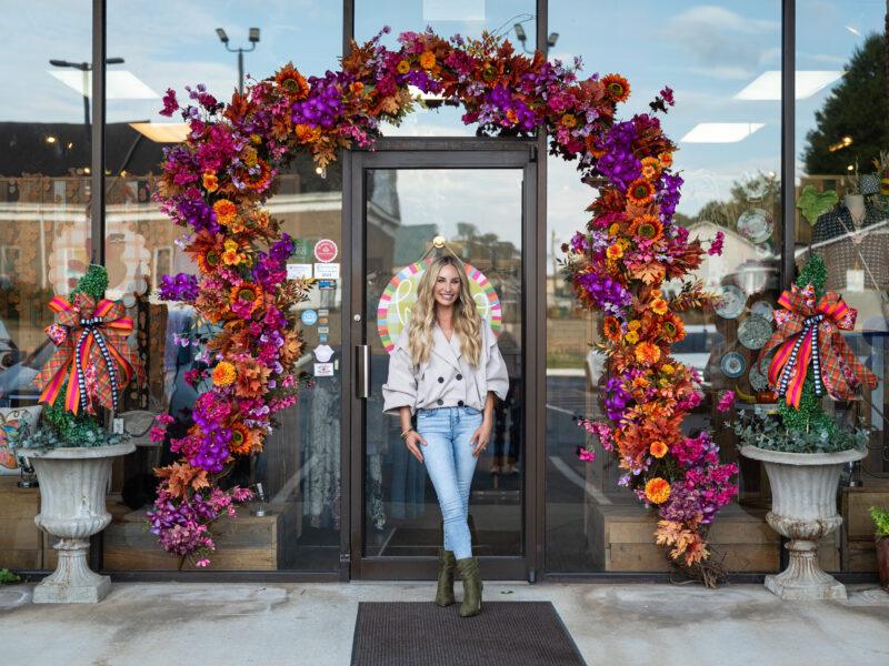 Commercial Fall Display